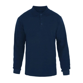 Polo Pike Uzun Kol Tişört Lacivert